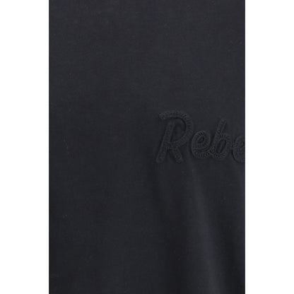 Black Cotton T-Shirt