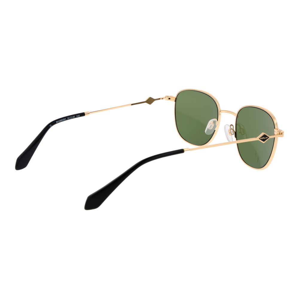 Gold Metal Sunglasses