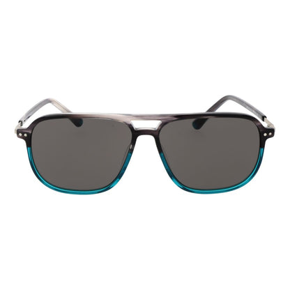 Turquoise Plastic Sunglasses