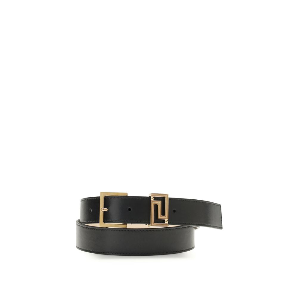 Black Calf Leather Bos Taurus Belt