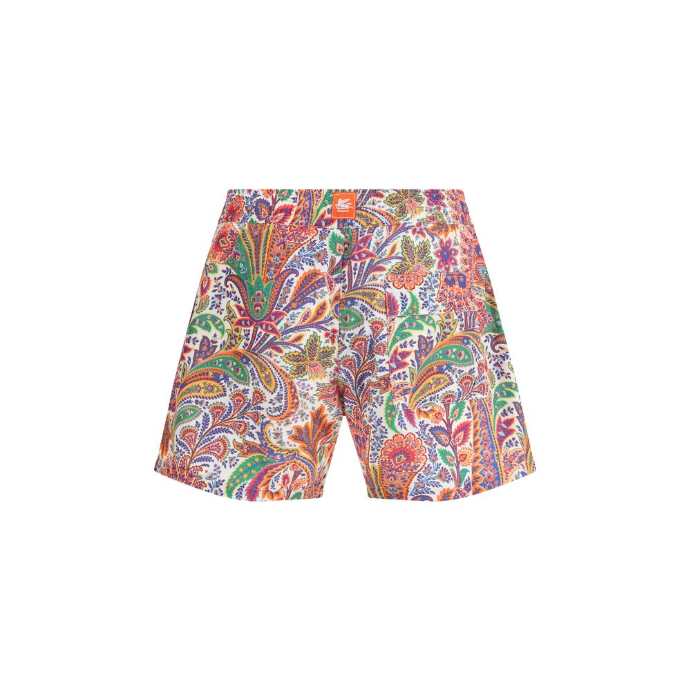Multicolor Polyester Short And Mini Shorts