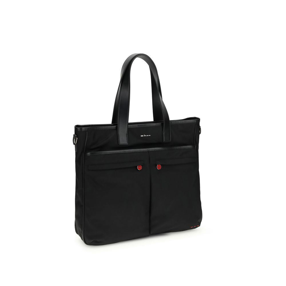 Black Calf Leather Bos Taurus Handbag