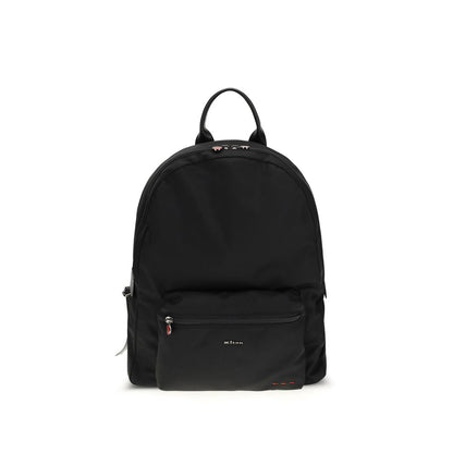 Black Nylon Backpack