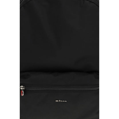 Black Nylon Backpack