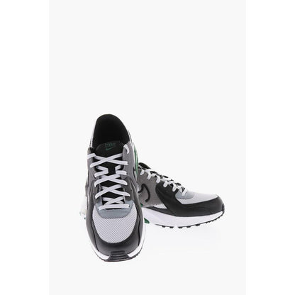 Multicolor Leather Mesh Athletic Sneakers