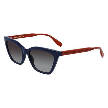 Blue Other Fibres Sunglasses