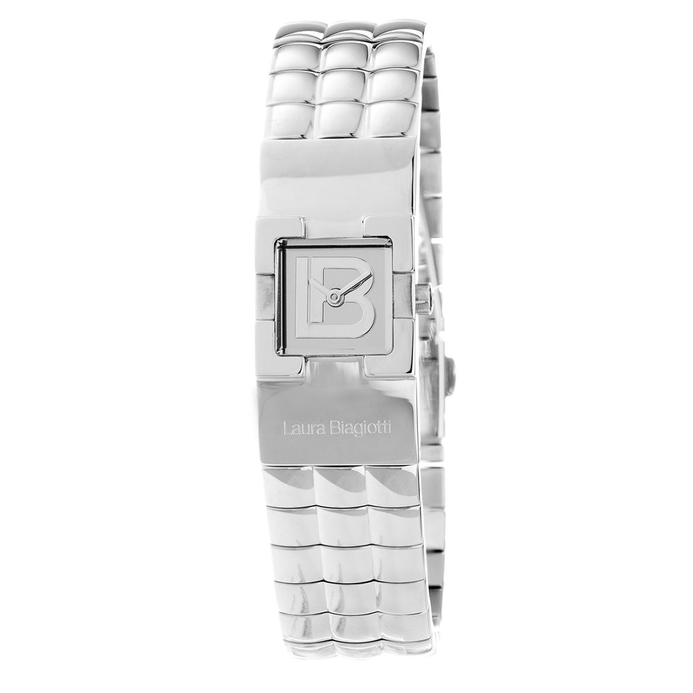 Gray Stainless Steel Dress Watch