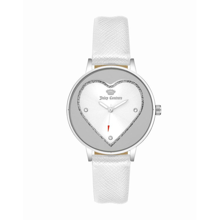 White Plastic Dress Watch