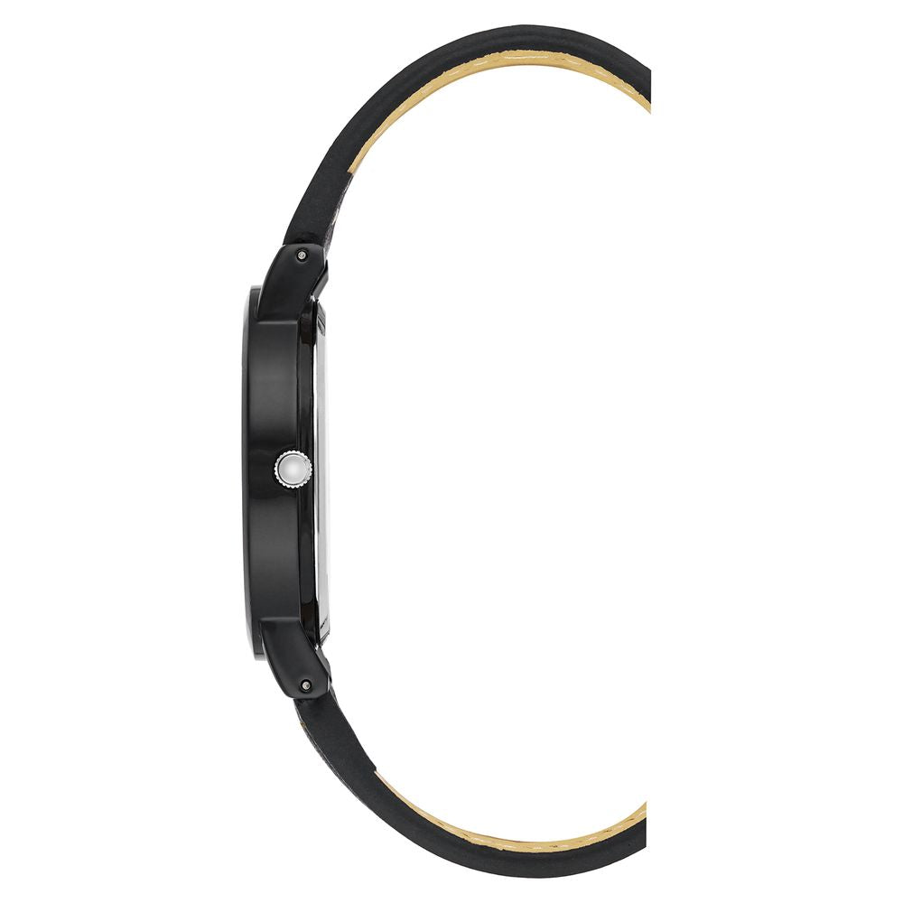 Black Plastic Dress Watch