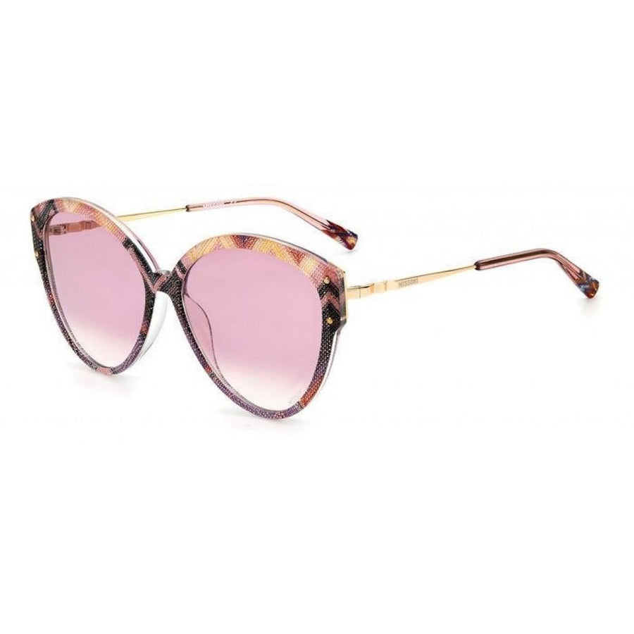 Gold Plastic Sunglasses