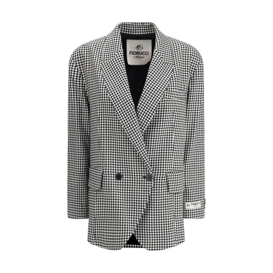 Multicolor Fleece Wool Blazer