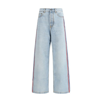 Light Blue Cotton Jeans Denim