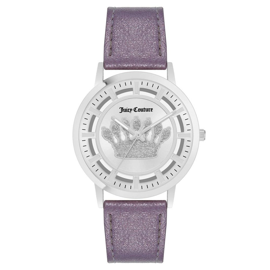 Purple Plastic Dress Watch