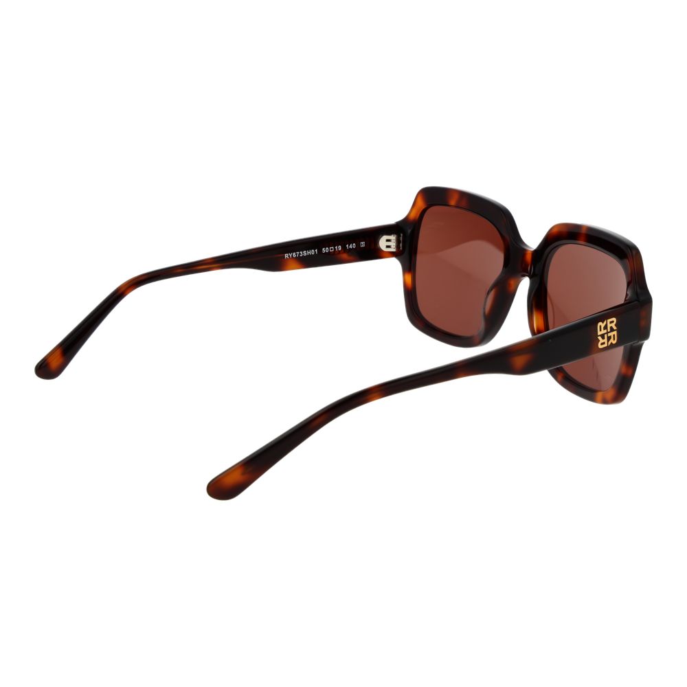 Brown Plastic Sunglasses