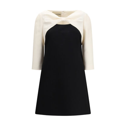 Black Fleece Wool Cocktail Dress