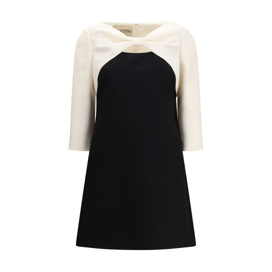 Black Fleece Wool Cocktail Dress