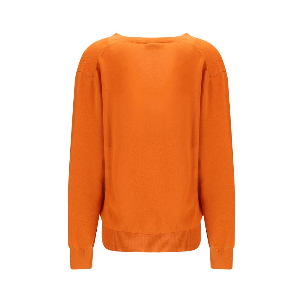 Orange Cashmere Sweatshirt