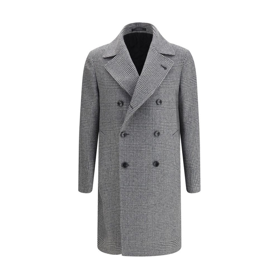 Gray Fleece Wool Coat