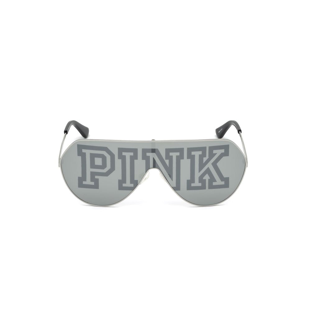 Gray Metal Sunglasses