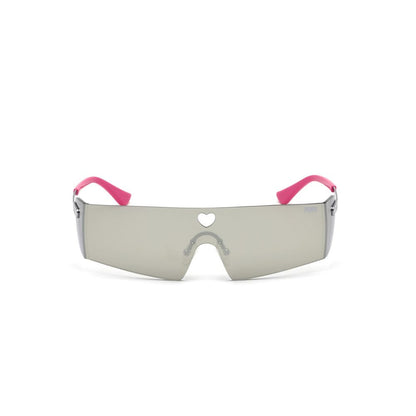 Gray Metal Sunglasses