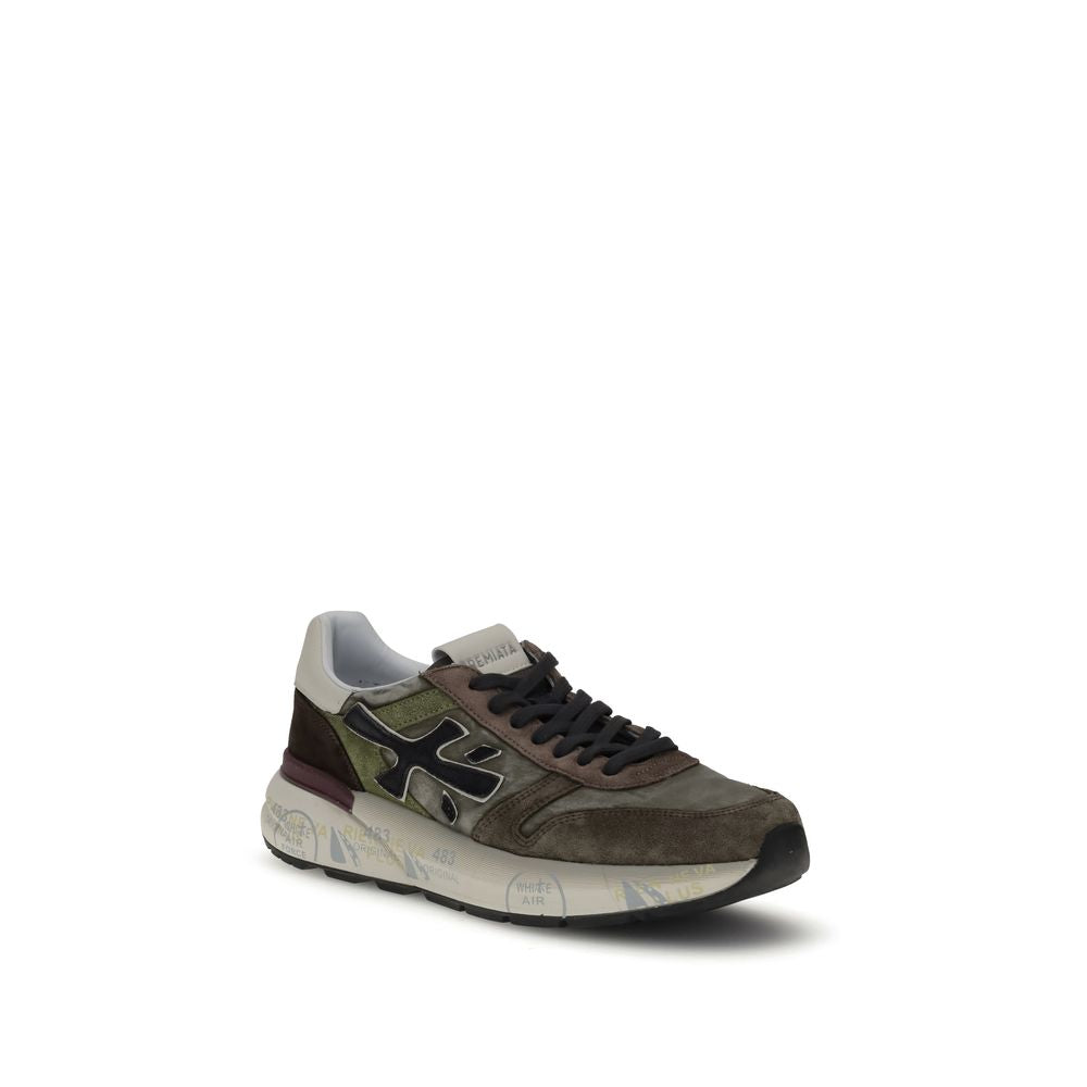 Multicolor Calf Leather Bos Taurus Sneakers