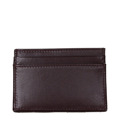 Purple Leather Cardholder