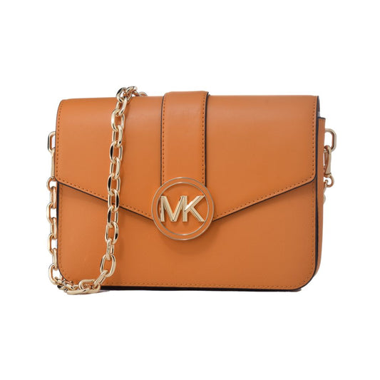 Orange Leather Handbag