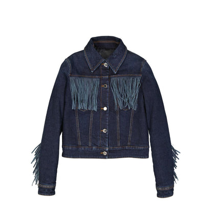 Blue Cotton Denim Jacket