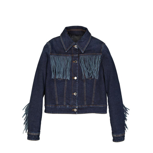 Blue Cotton Denim Jacket