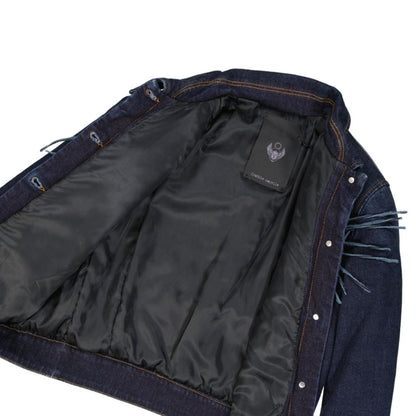 Blue Cotton Denim Jacket