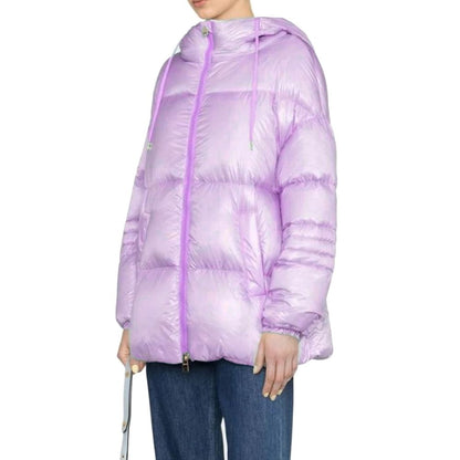 Multicolor Polyamide Full-Length Jacket