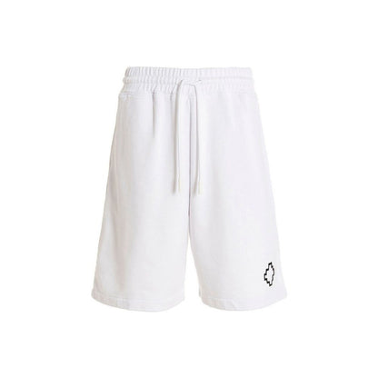 White Cotton Shorts