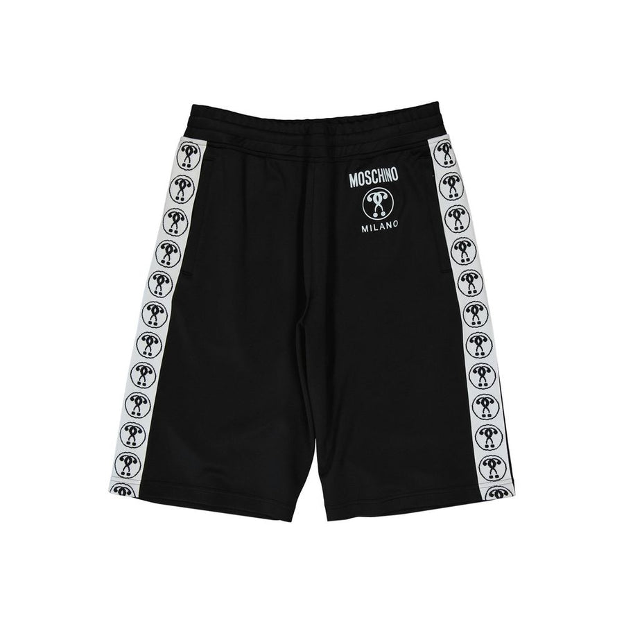 Black Elastane Shorts