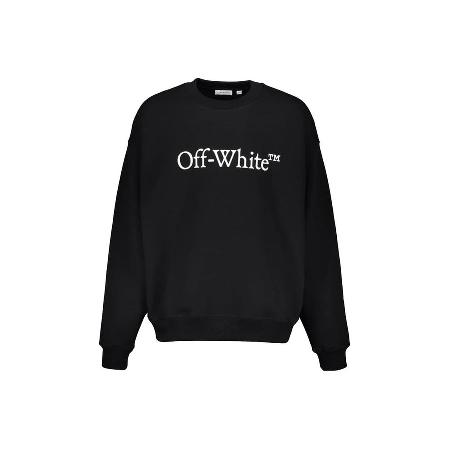 Black Cotton Sweatshirt