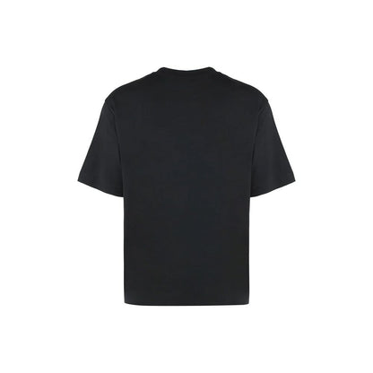 Black Cotton T-Shirt