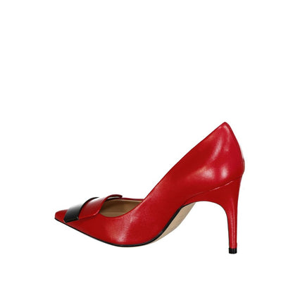 Multicolor Calfskin High Heel Pumps