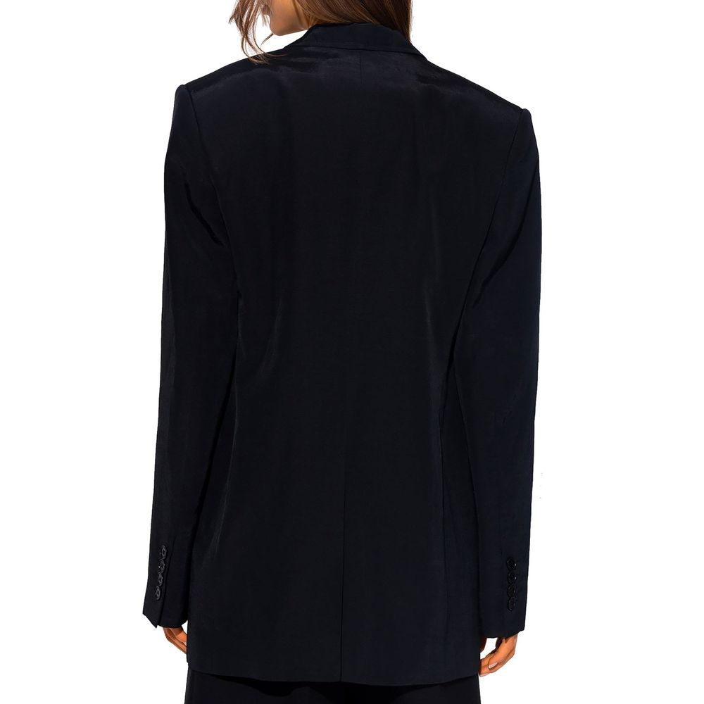 Black Viscose Blazer