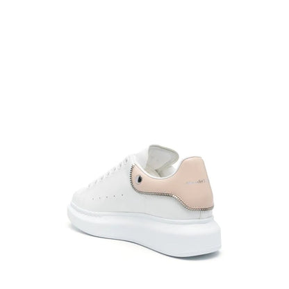 White Calfskin Chunky Sneakers