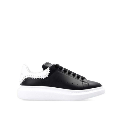 Black Calfskin Chunky Sneakers