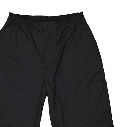 Black Cotton Shorts