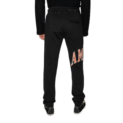 Black Cotton Joggers (Workout Pants)
