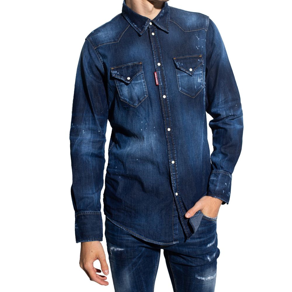 Blue Denim Shirt
