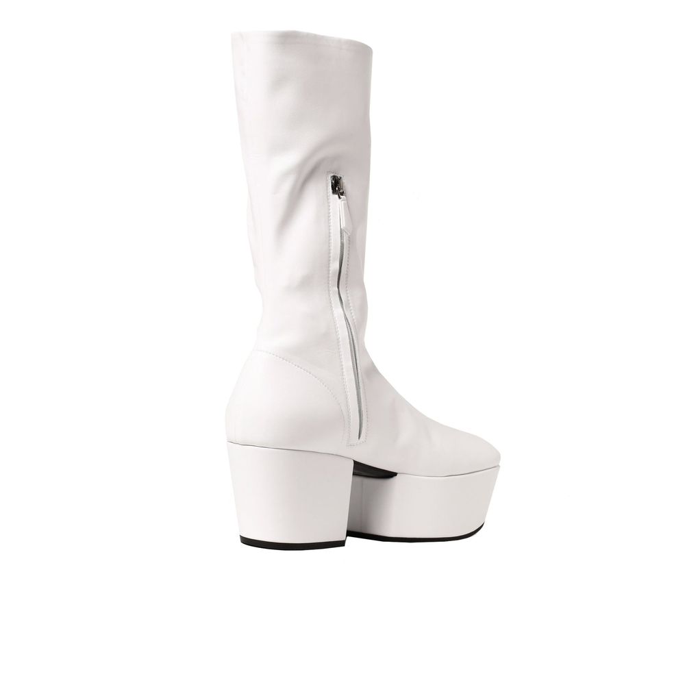 White Polyethylene Boots
