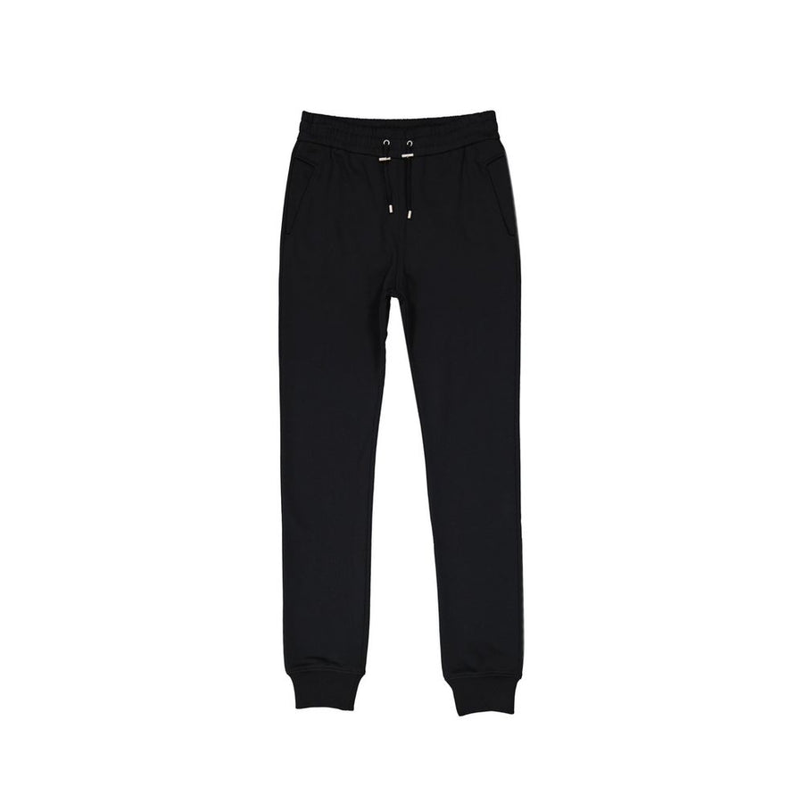 Black Cotton Joggers (Workout Pants)