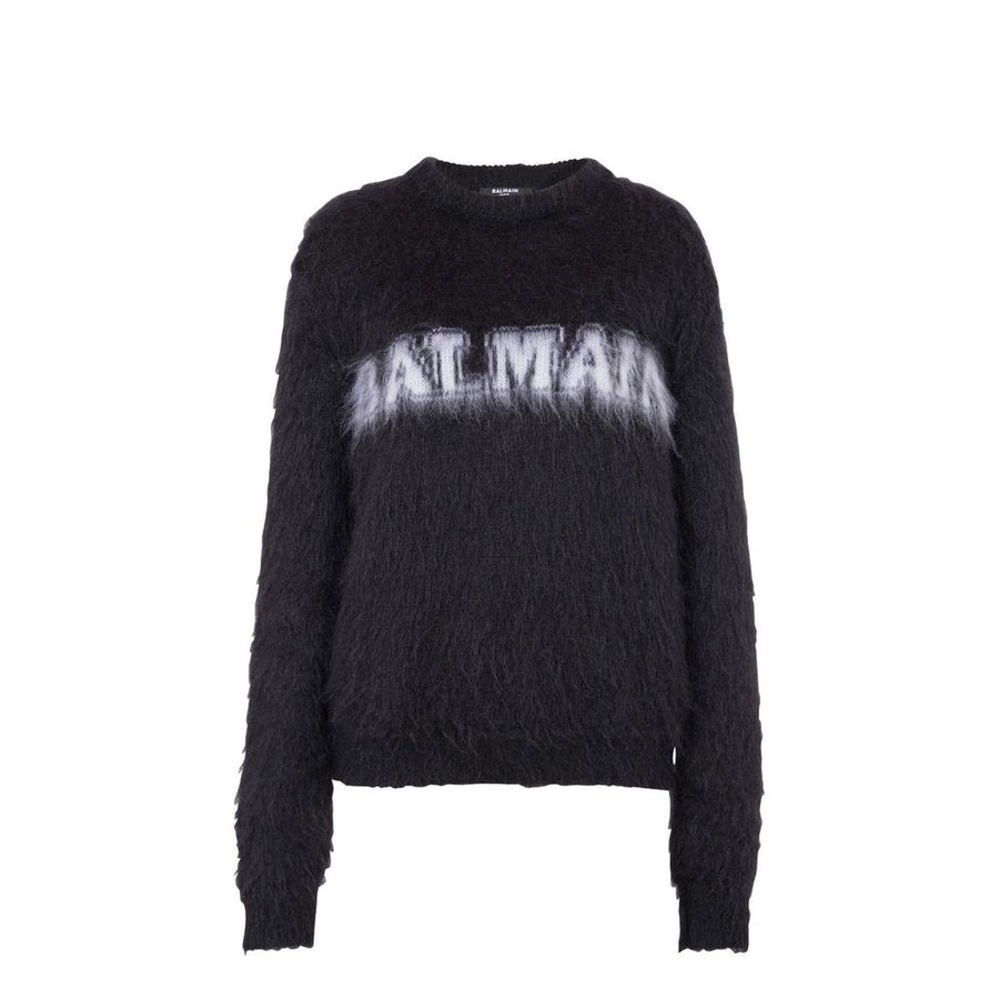 Black Mohair Sweatshirt
