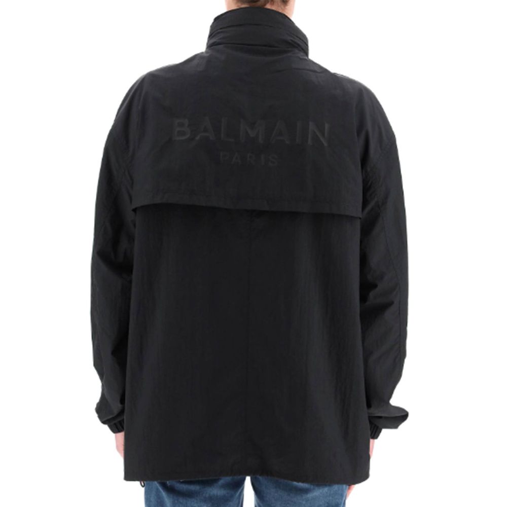 Black Nylon Shell Jacket