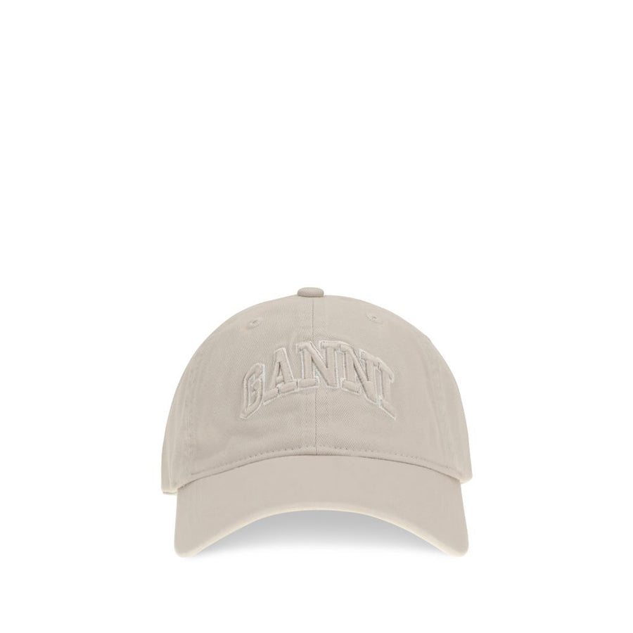 Beige Cotton Cap (Baseball Hat)