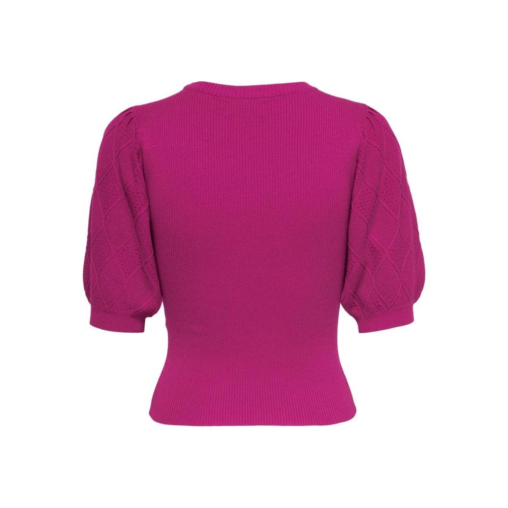 Fuchsia Viscose Sweatshirt