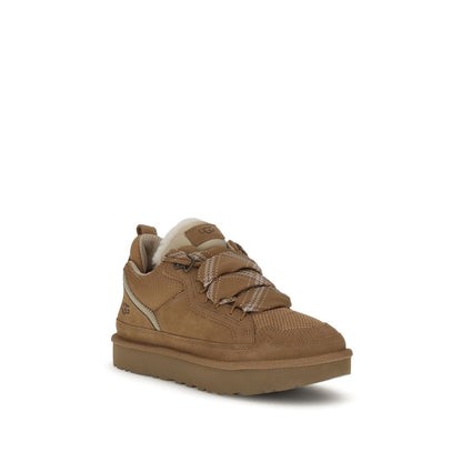 Brown Rubber Low Top Sneakers