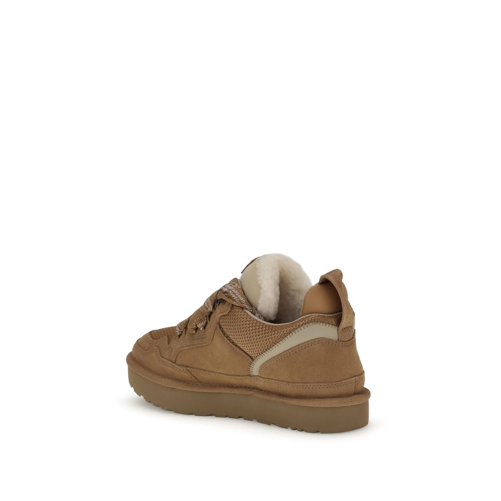 Brown Rubber Low Top Sneakers